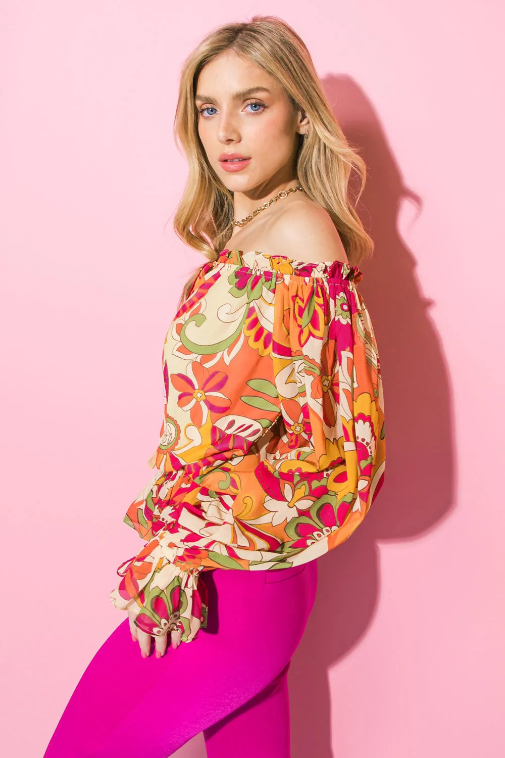 ALL YOU COULD WANT WOVEN TOP