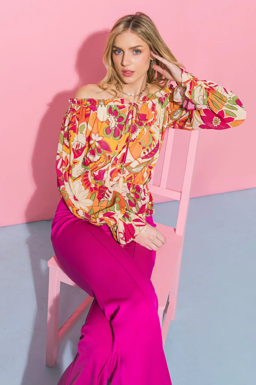 ALL YOU COULD WANT WOVEN TOP