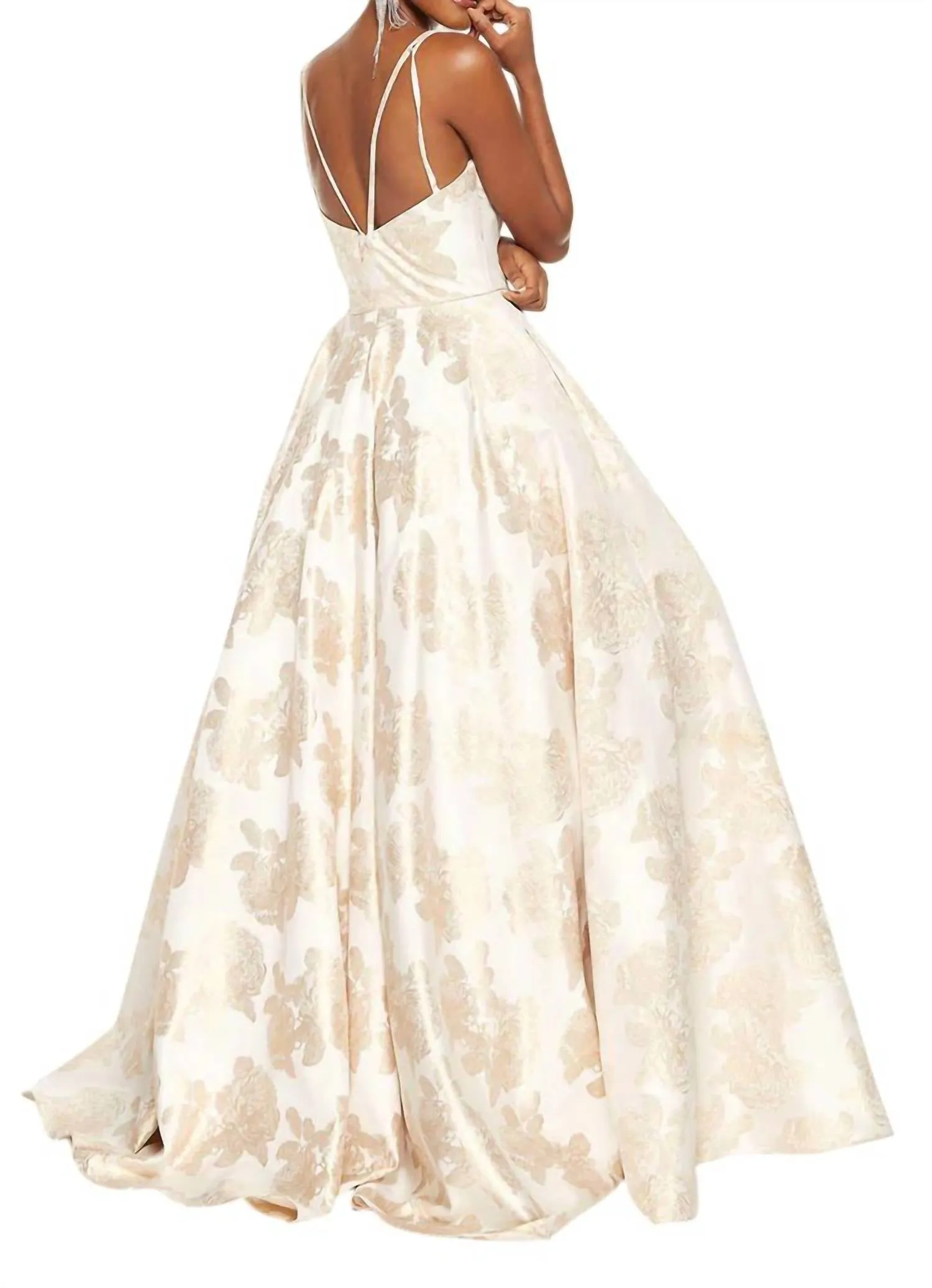 Alyce Paris - Floral Ballgown