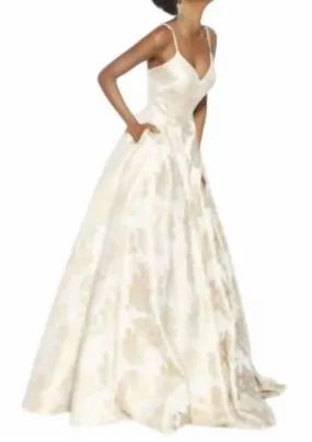 Alyce Paris - Floral Ballgown