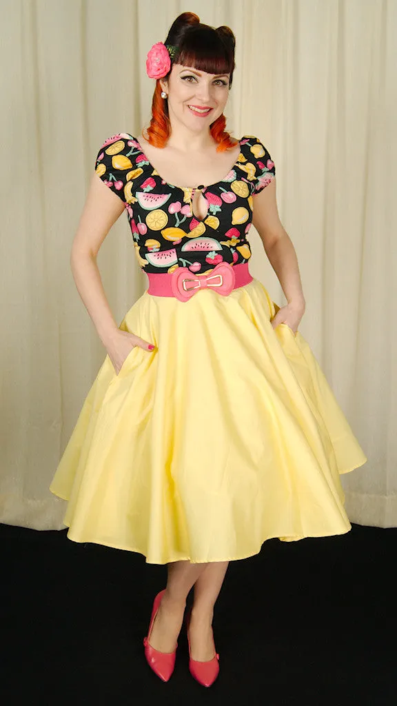 Carmen Fruit Peasant Top