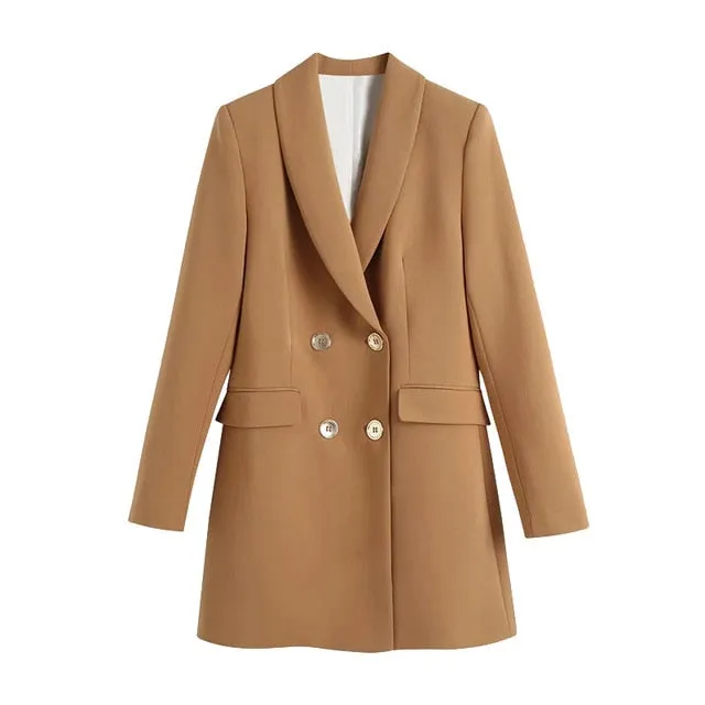 DOUBLE-BREASTED BLAZER