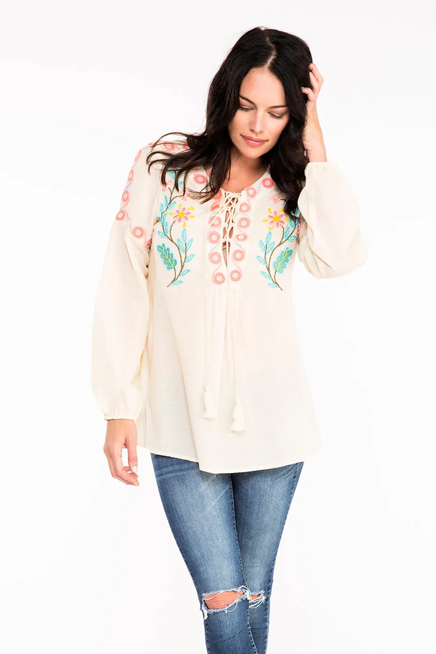 Double D Ranchwear Buffalo Grass Top