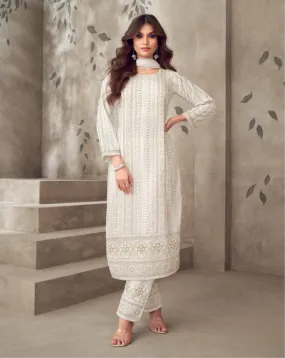 Embroidered Pakistani Suit