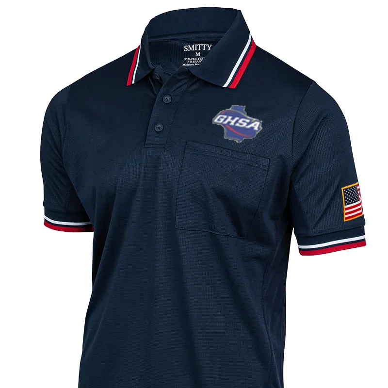 GHSA Embroidered Logo Umpire Shirts