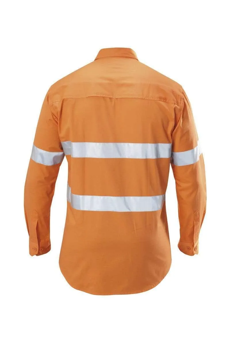 Hard Yakka Long Sleeve 3M Taped Hi Vis Shirt Y07996