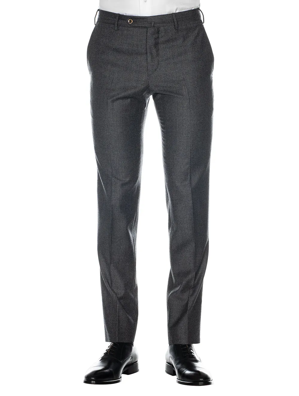 Houndstooth Tailored Trouser Grey
