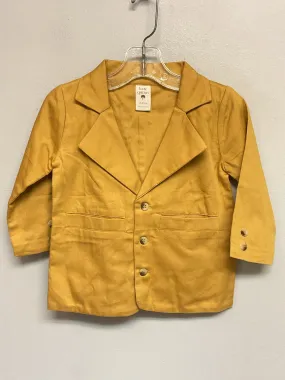 Kate Quinn Size 18M Mustard Cotton Infant Boys Blazers