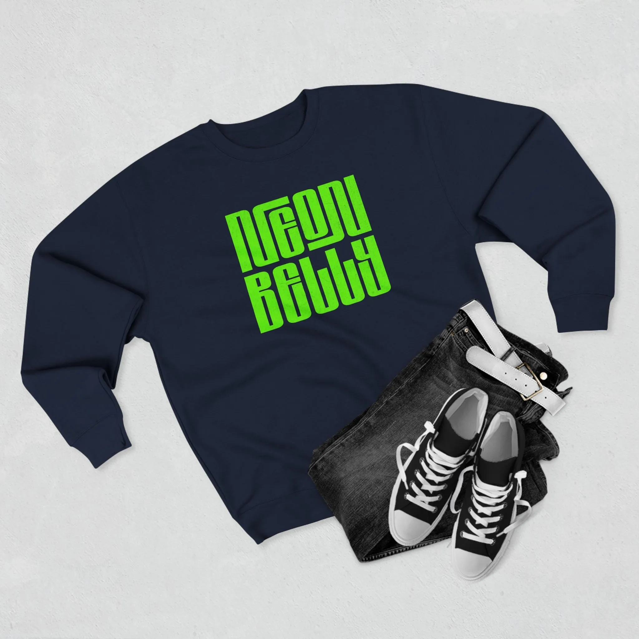 Neon Belly BJJ Sweatshirt