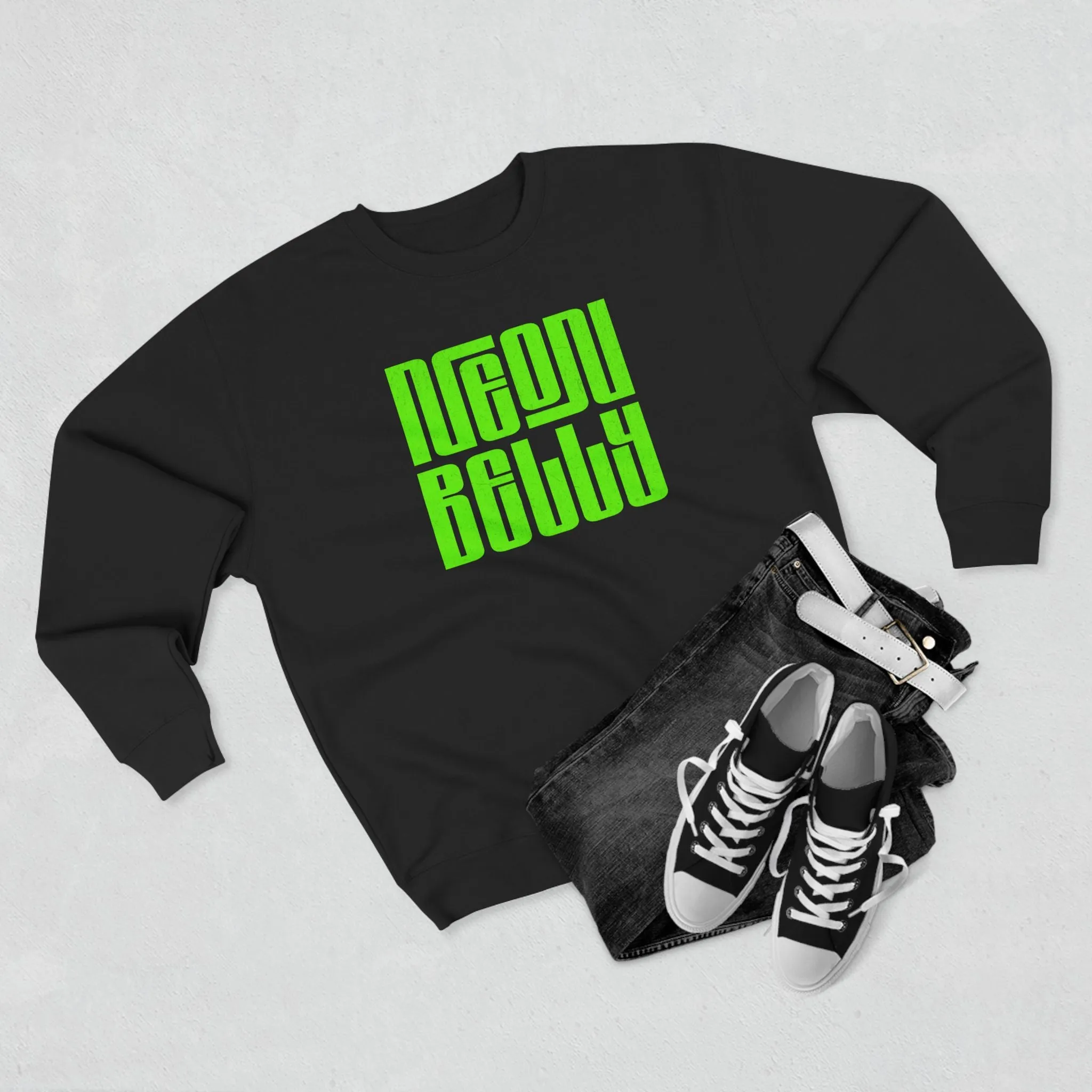 Neon Belly BJJ Sweatshirt