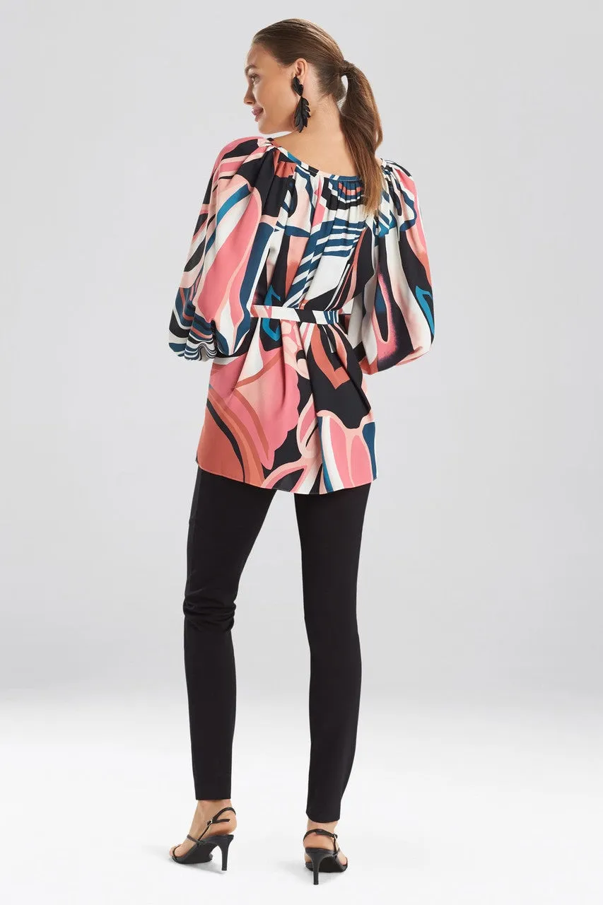 Papillon Peasant Blouse