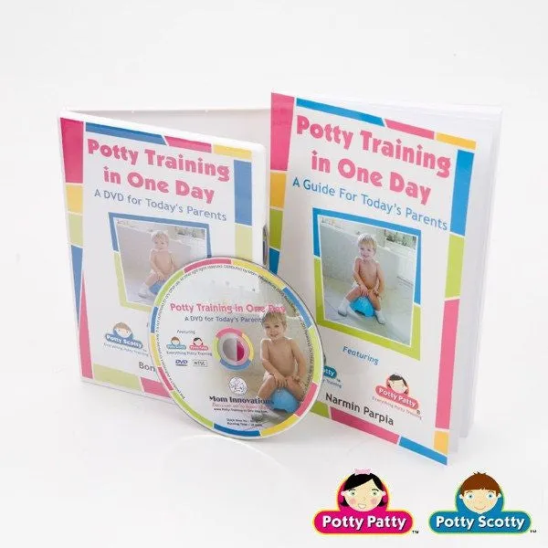 Potty Training in One Day - Book & DVD Set.