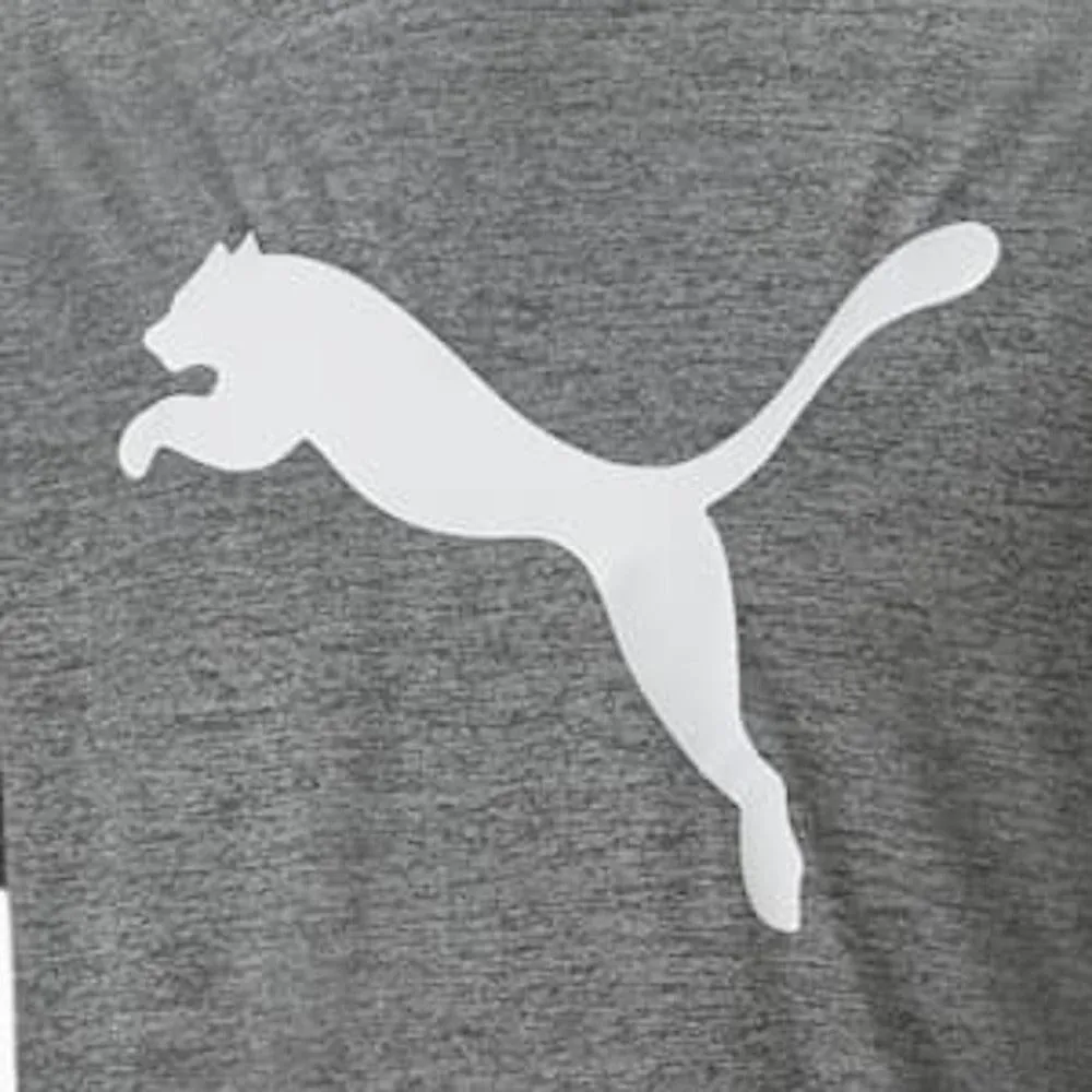PUMA Train Fav Heather Cat Tee - Black Heather