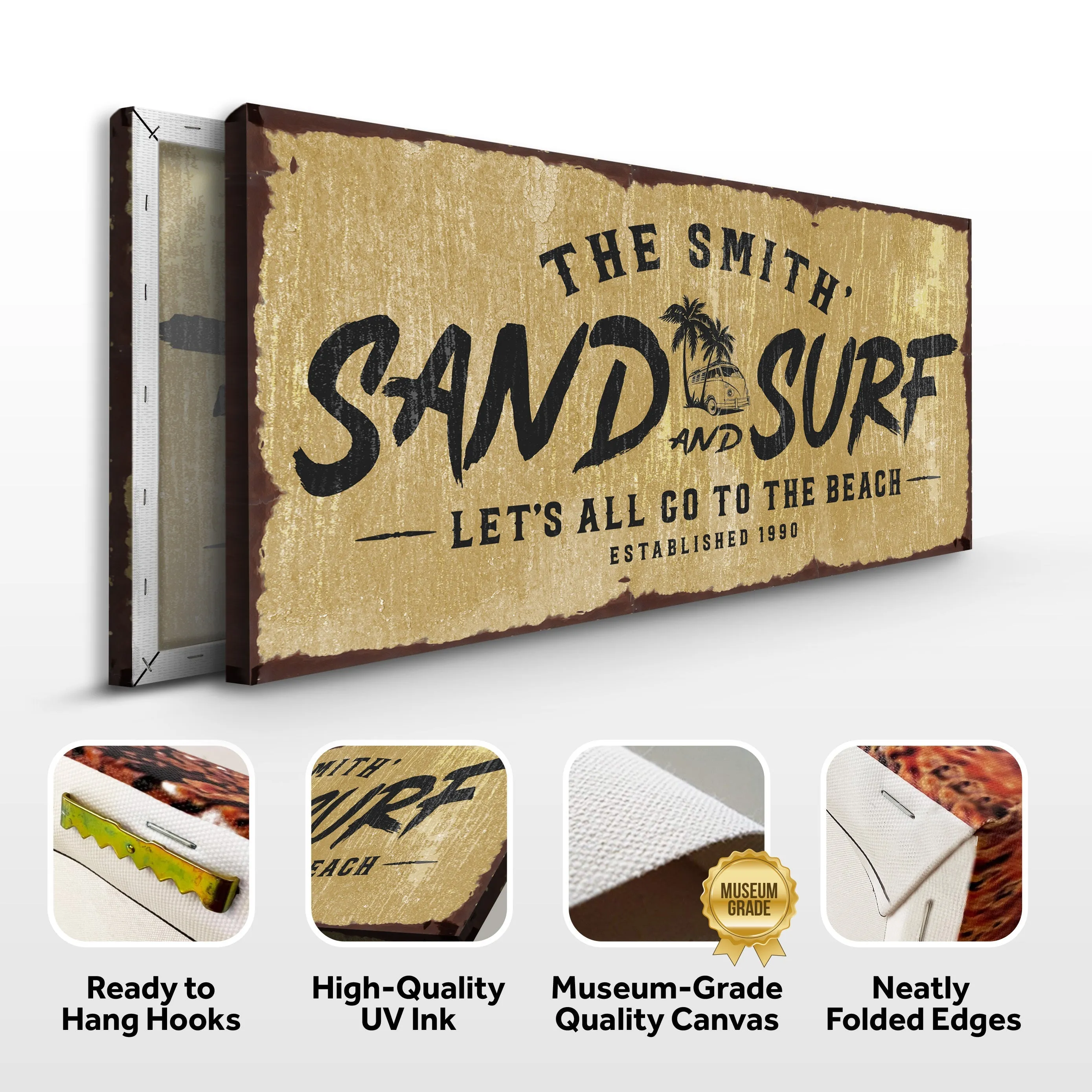Sand and Surf Sign VII