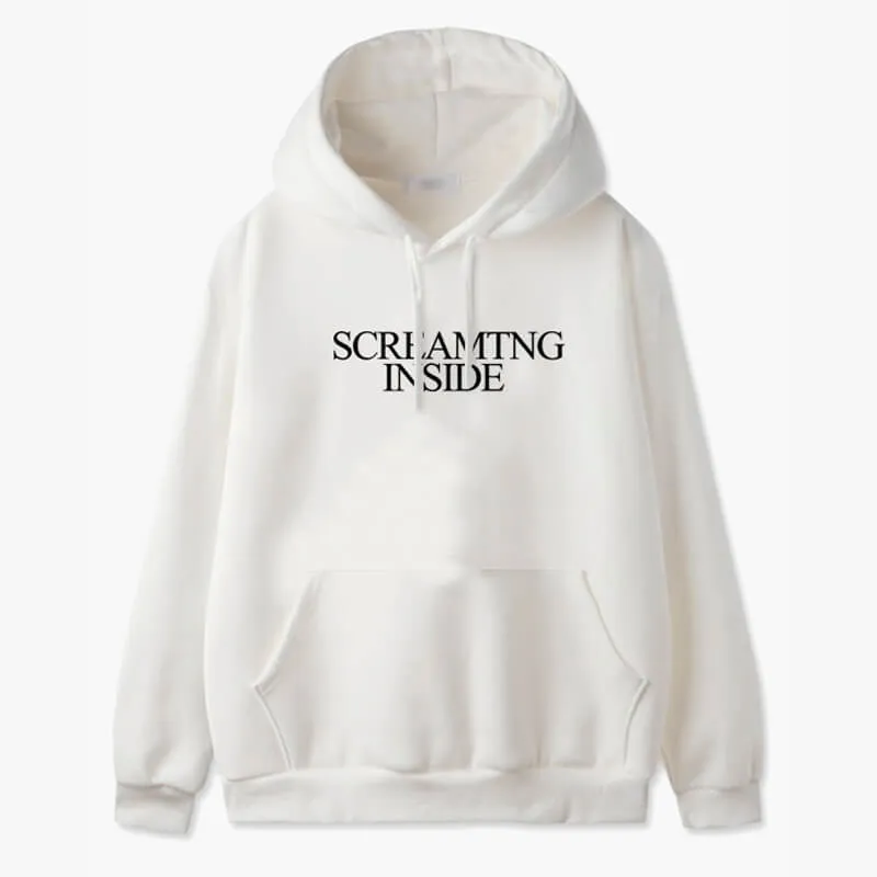 Screaming Inside Hoodie Lil Peep Aesthetic