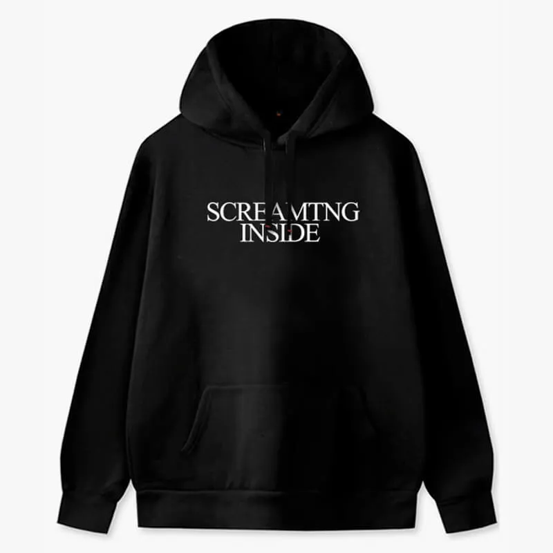 Screaming Inside Hoodie Lil Peep Aesthetic