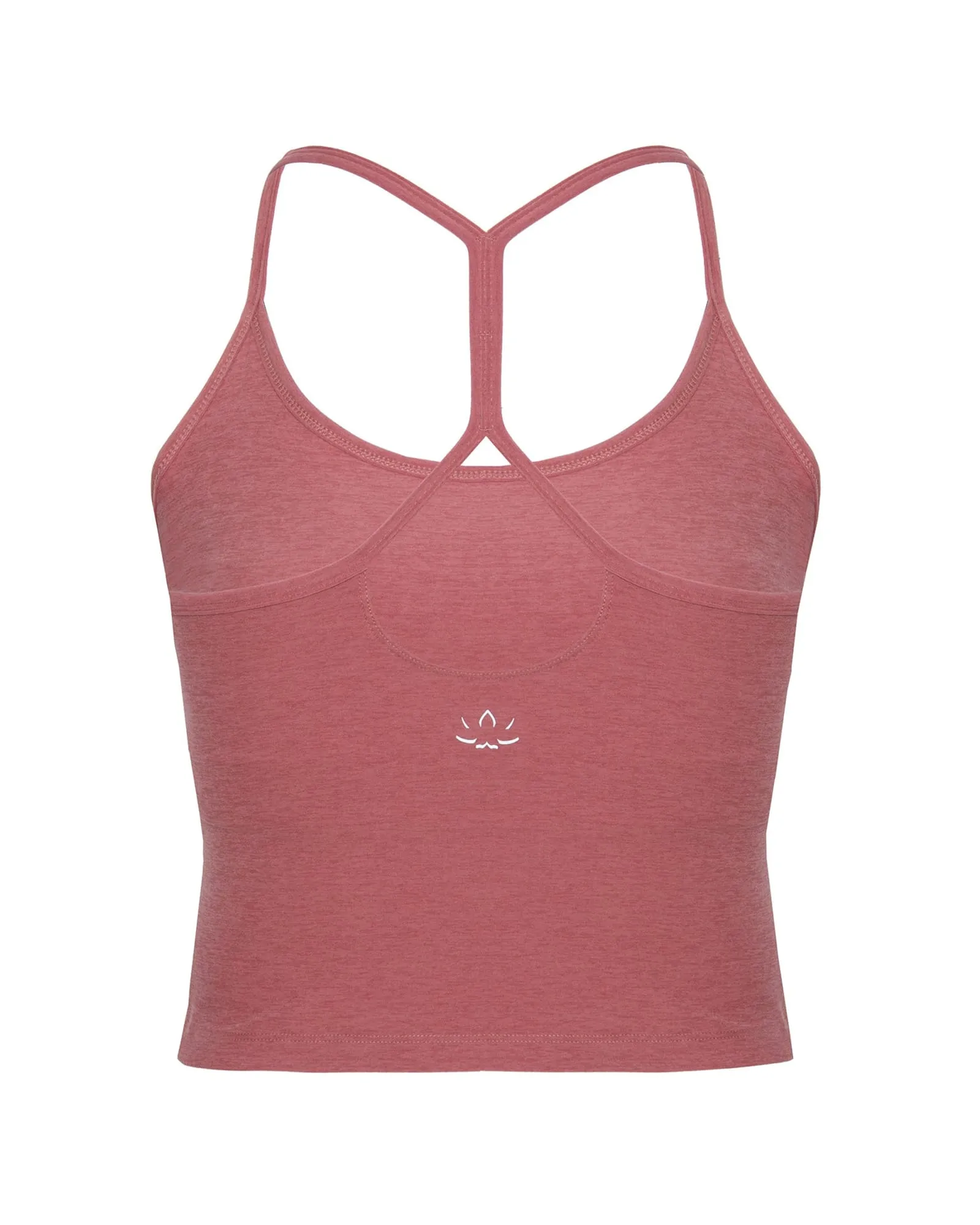 Slim Racerback Cropped Tank | Softest Scarlet