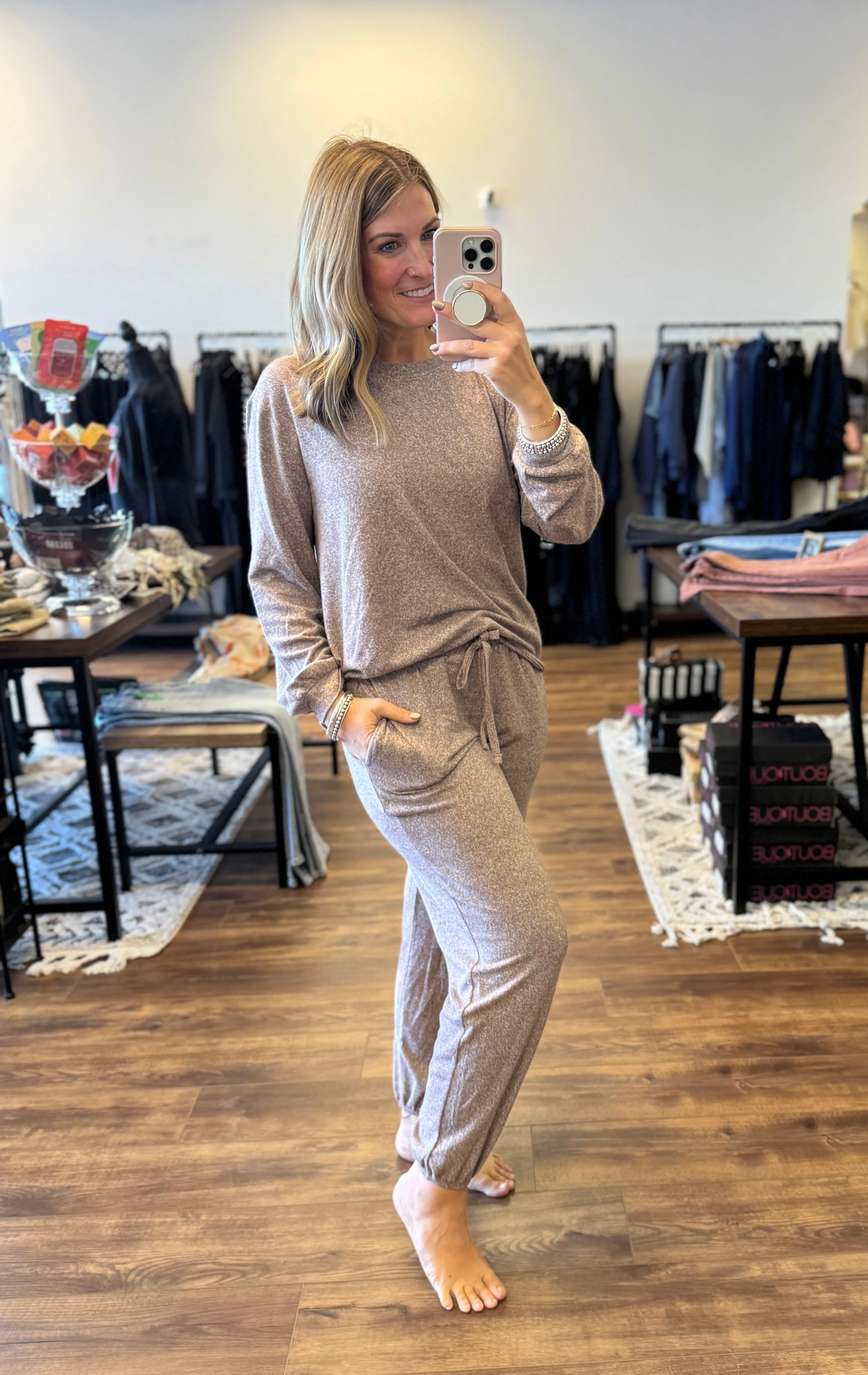 Soft Hacci Joggers