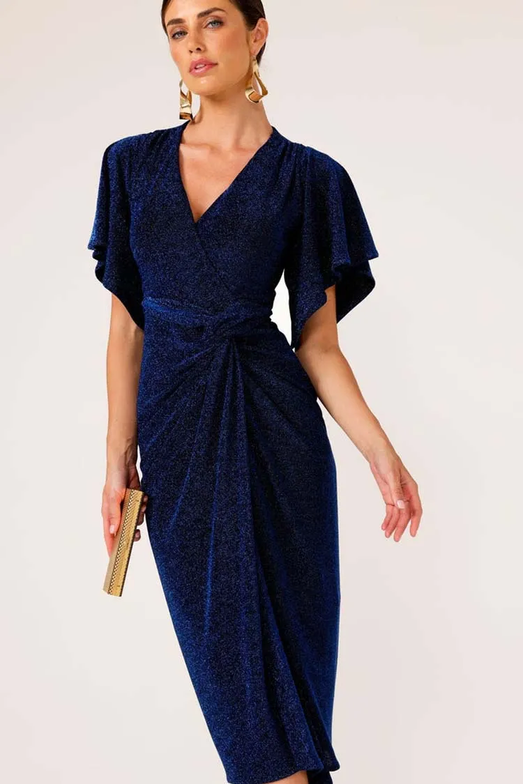The Emporium Dress in Sapphire