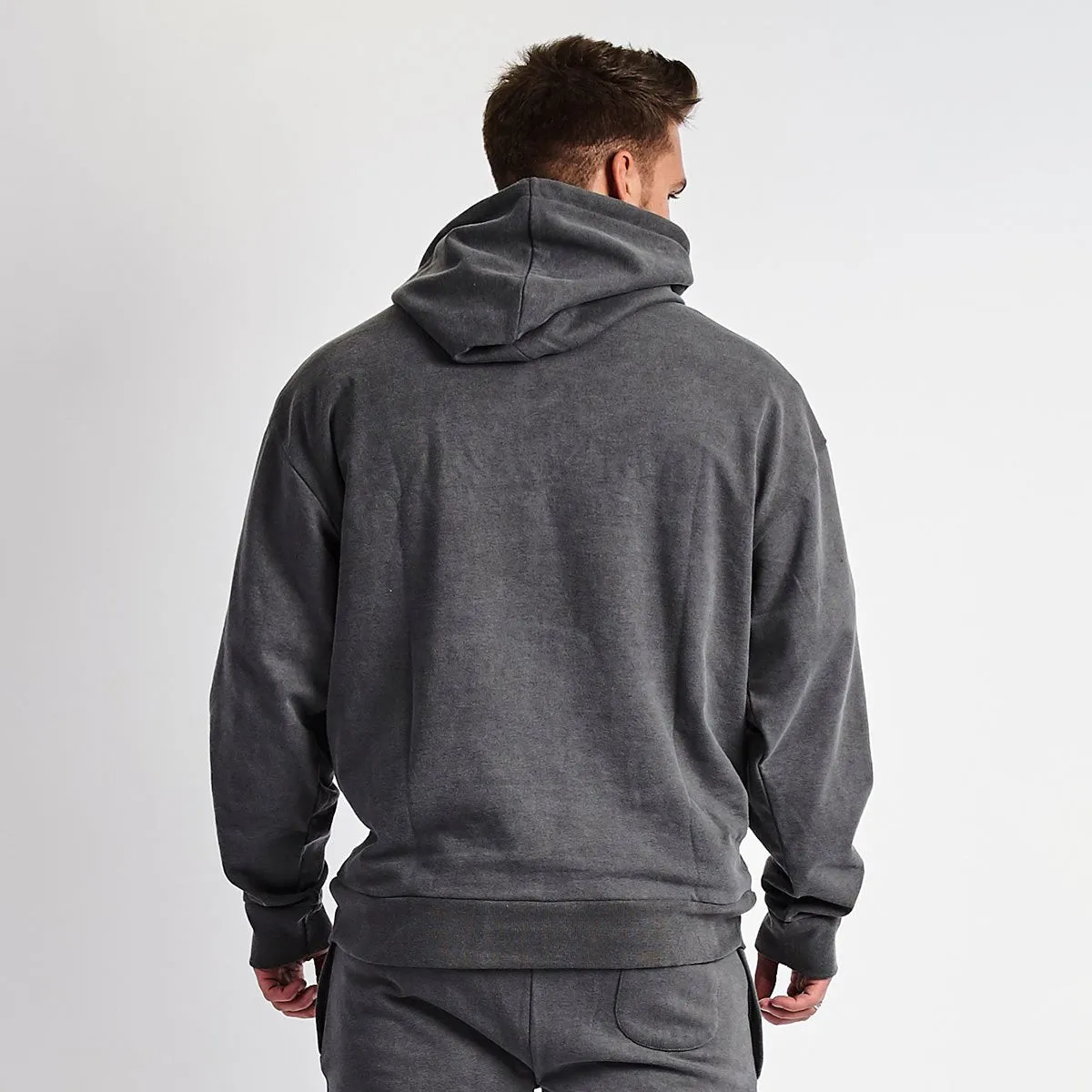 Vanquish Warm Up Grey Oversized Hoodie