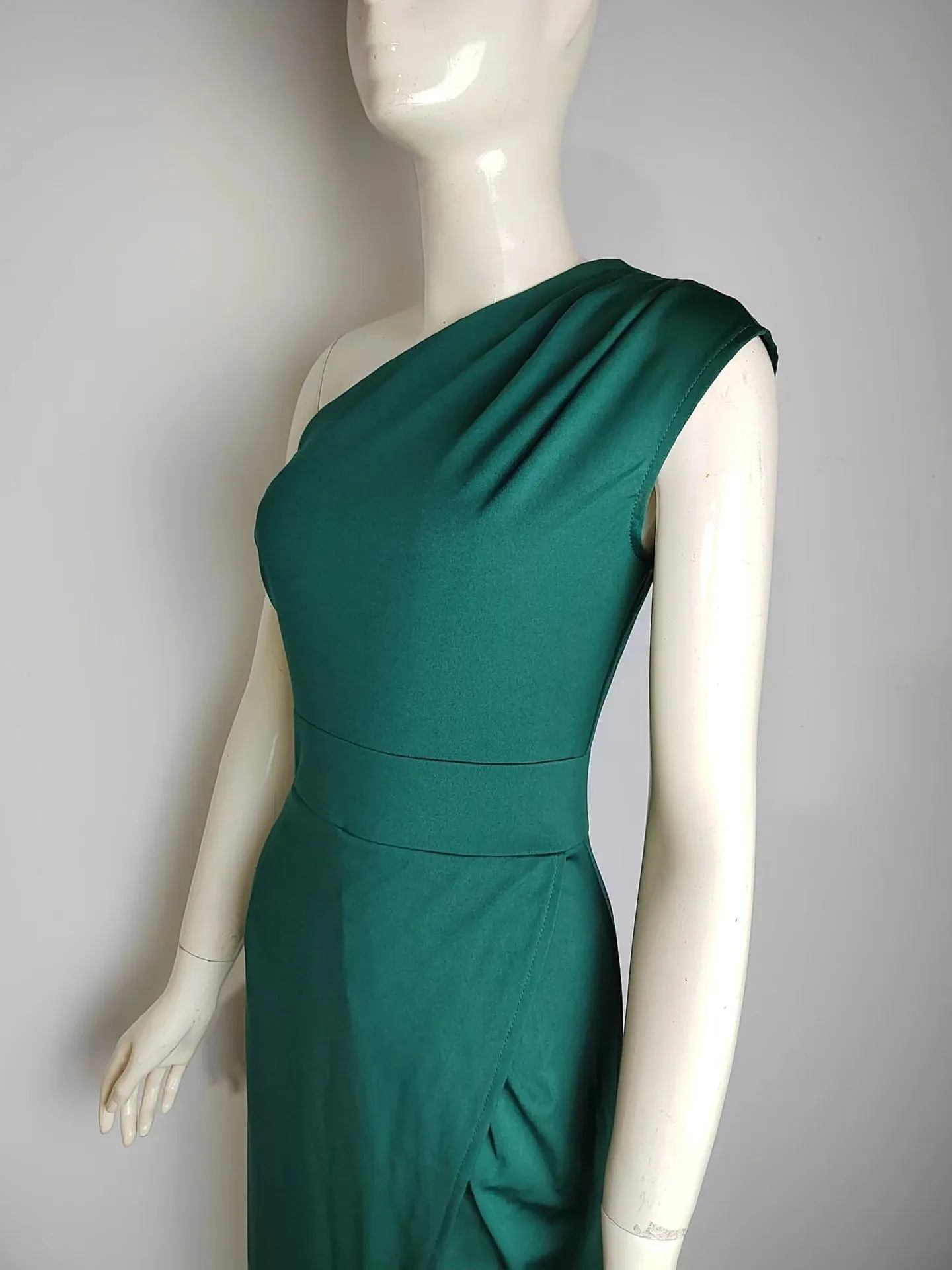 Woman Gala Dresses Sexy One Shoulder Formal  Cocktail Coquette Front Slit Prom Dress