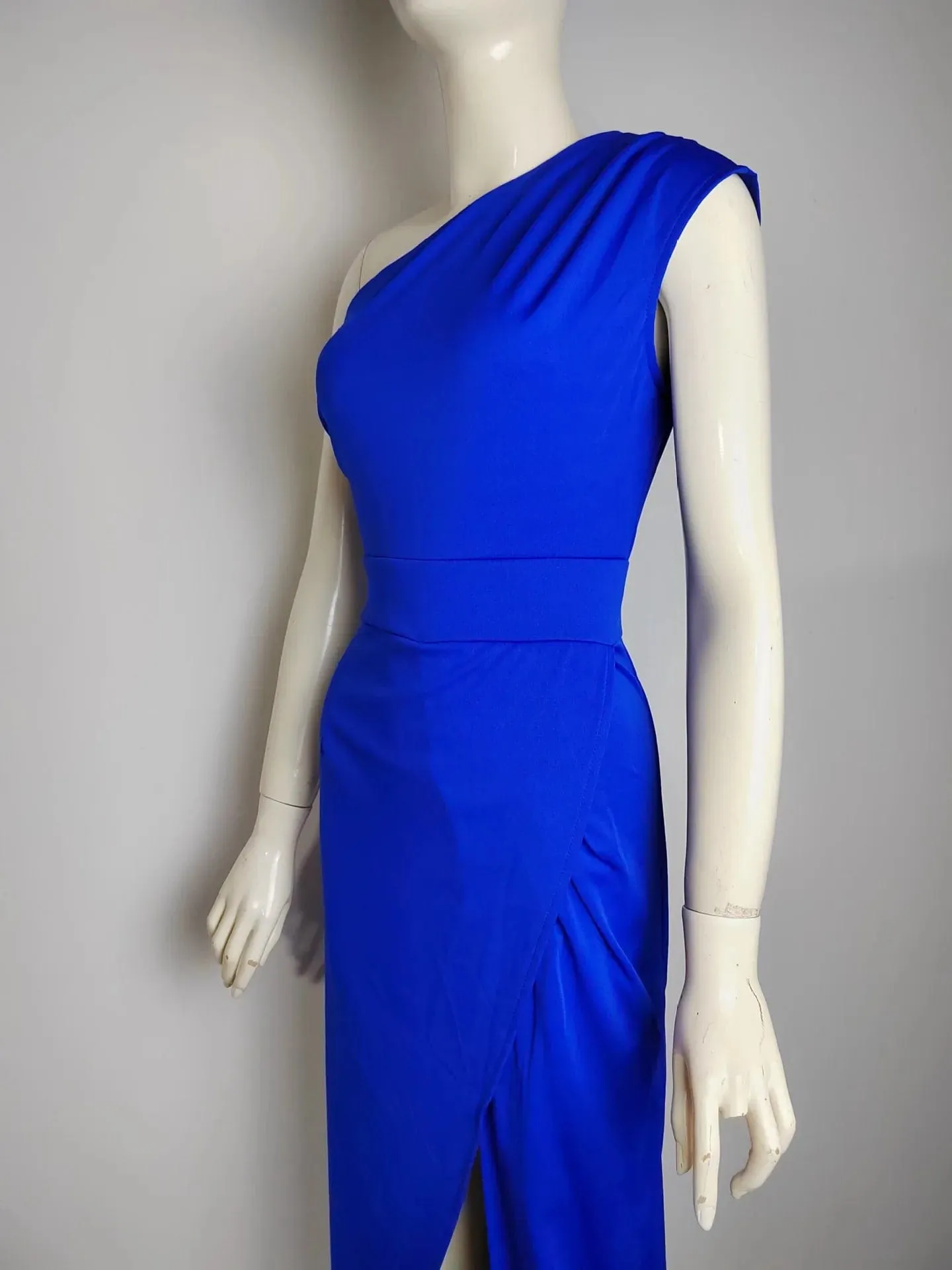 Woman Gala Dresses Sexy One Shoulder Formal  Cocktail Coquette Front Slit Prom Dress