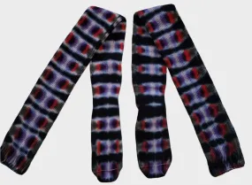 Womens Dragons Blood Thigh High Socks