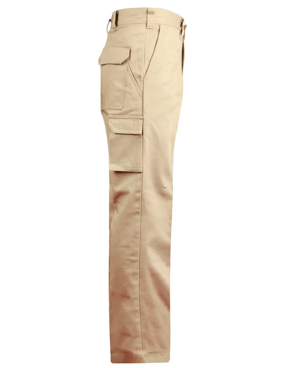 WP08 Men's Heavy Cotton Pre-Shrunk Drill Pants Stout Size