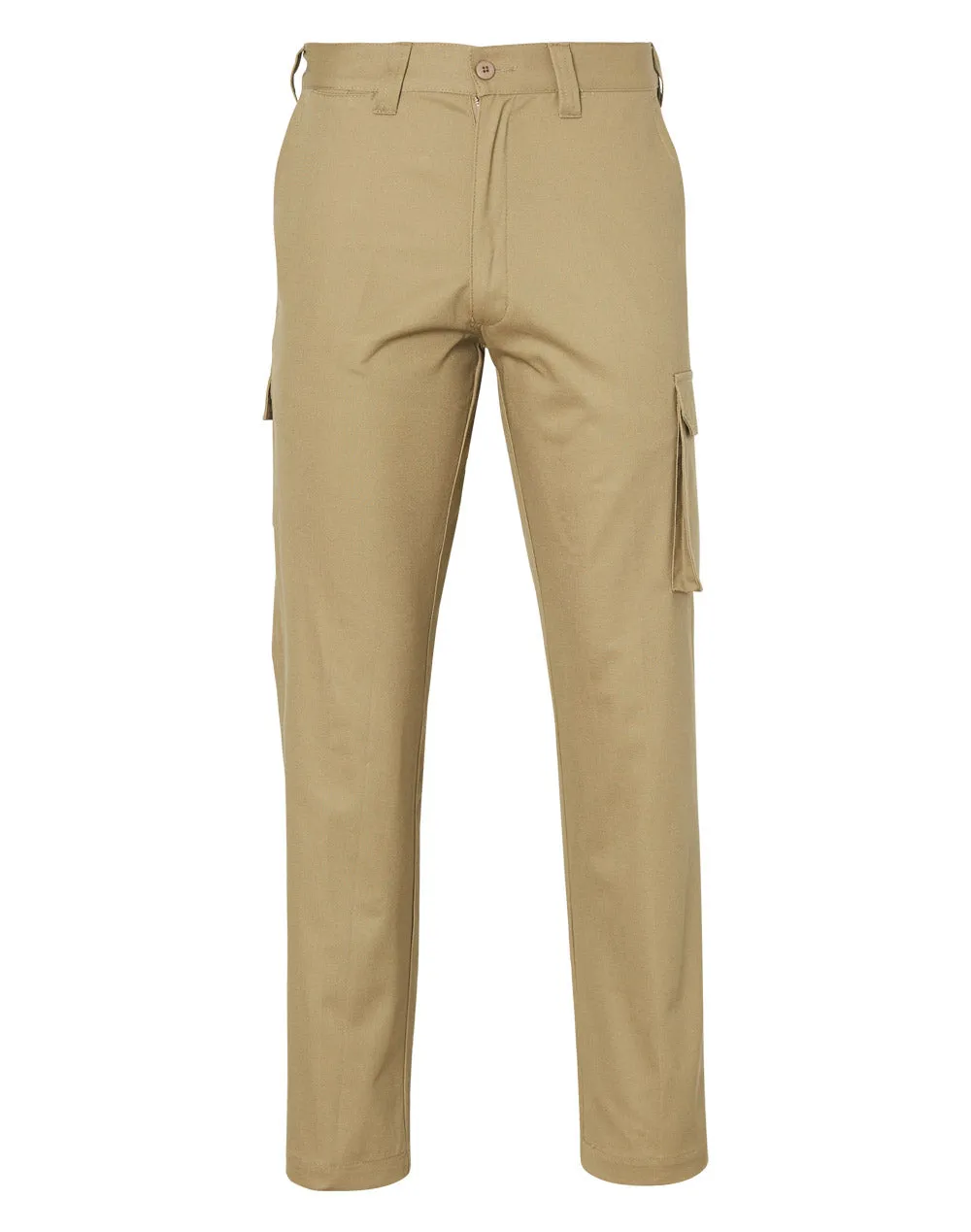 WP08 Men's Heavy Cotton Pre-Shrunk Drill Pants Stout Size