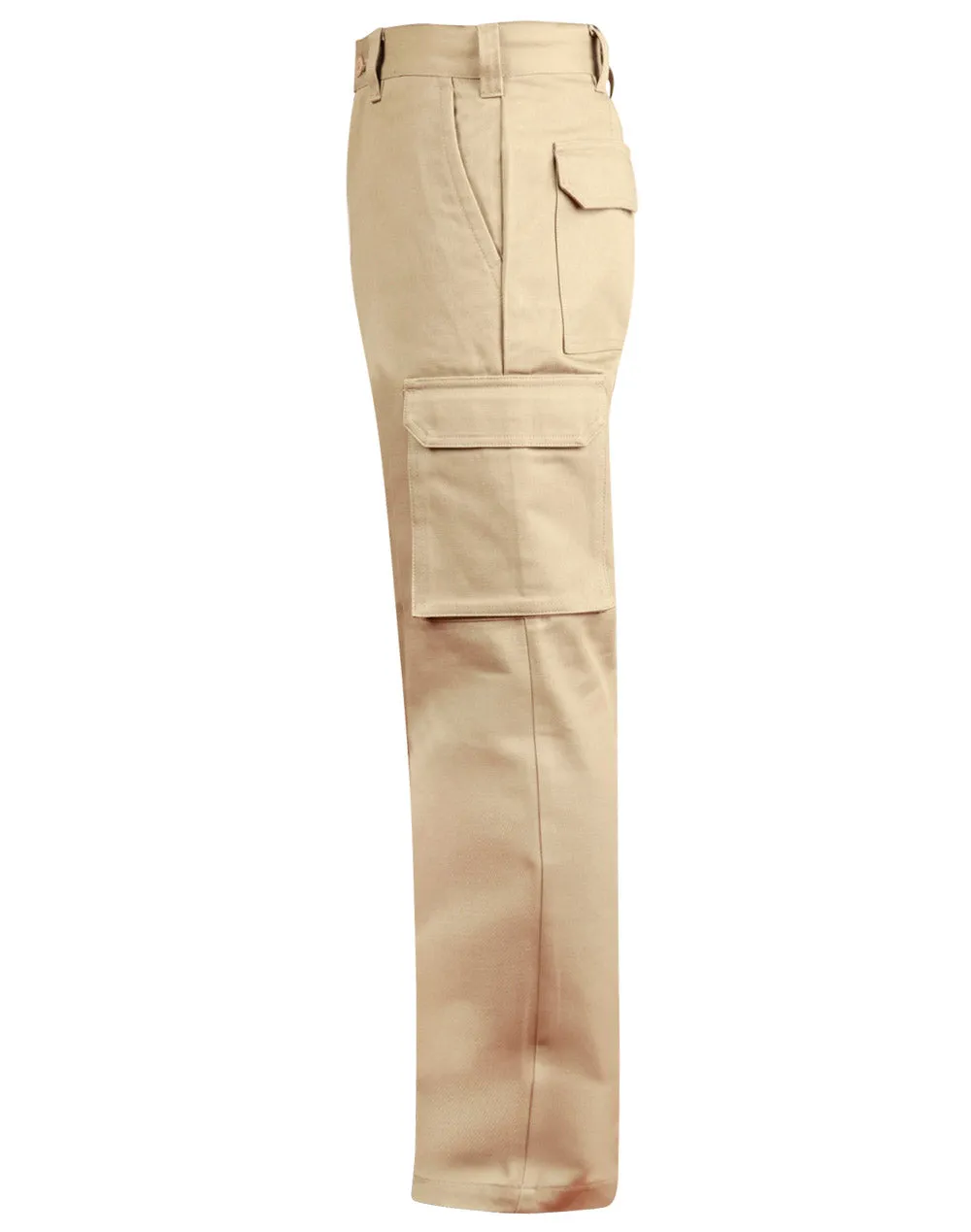 WP08 Men's Heavy Cotton Pre-Shrunk Drill Pants Stout Size